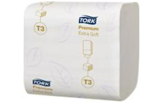 Tork T3 Toiletpapir Extra Soft Foldet I Ark Hvid 30 Pk A 252 Ark