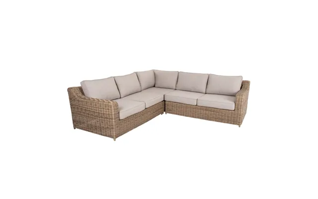 Glendon Hjørnesofa Med All Weather Hynder - Loungemøbler