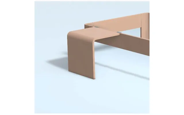 Auping Auronde Sengebord, Lav Model - Blush Erling Christensen Møbler