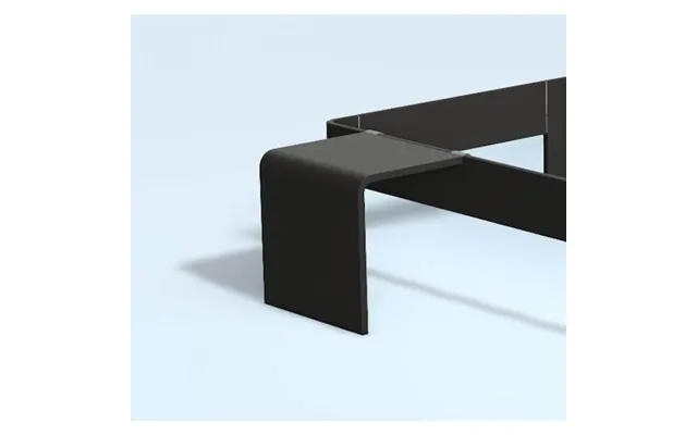 Auping Auronde Sengebord, Lav Model - Sort Erling Christensen Møbler