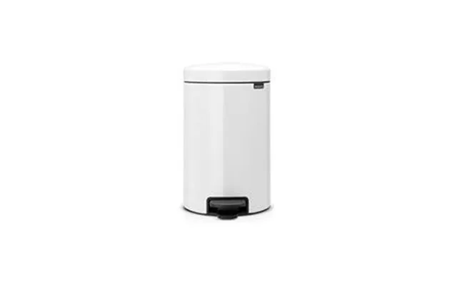 Brabantia Pedalspand Newlcon 12 Liter - White Erling Christensen Møbler