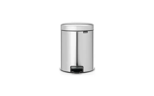 Brabantia Pedalspand Newlcon 5 Liter - Matt Steel Fingerprint Proof Erling Christensen Møbler