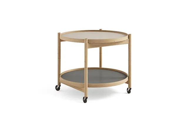 Brdr. Krüger Bølling Bakkebord 60 Cm. - Eg Olie, Bakke 1 Stone Bakke 2 Clay Erling Christensen Møbler
