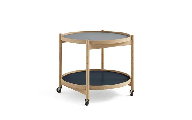 Brdr. Krüger Bølling Bakkebord 60 Cm. - Eg Olie, Bakke 1 Water Bakke 2 Stone Erling Christensen Møbler