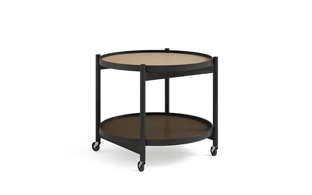 Brdr. Krüger Bølling Bakkebord 60 Cm. - Sortlakeret Eg