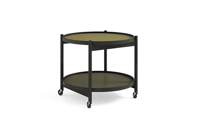 Brdr. Krüger Bølling Bakkebord 60 Cm. - Sortlakeret Eg