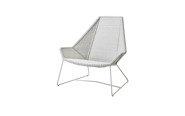 Cane-line Breeze Highback Havestol - Hvid Grå