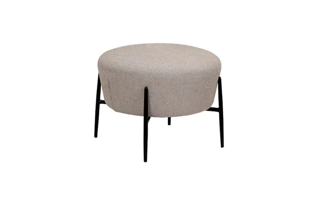 Dan-form Orbit Skammel - Cashmere Bouclé Erling Christensen Møbler