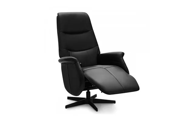 Erling Christensen Møbler Delta Recliner Lænestol I Sort Læder Overalt Erling Christensen Møbler Erling Christensen Møbl