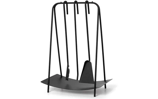 Ferm Living Port Fireplace Tools - Black Erling Christensen Møbler