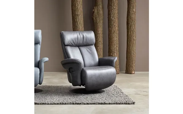 Himolla Easy Swing 7627 Lænestol - Asphalt Læder