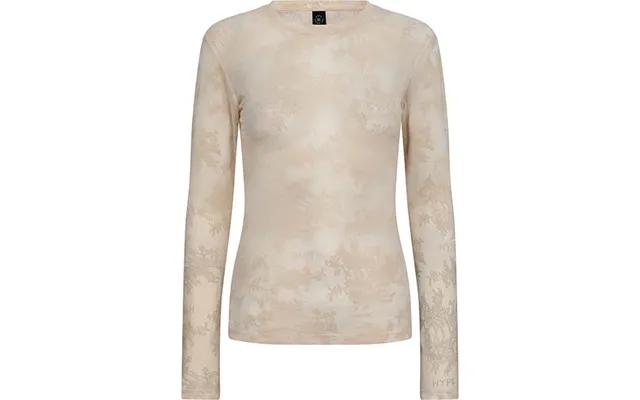 Hype The Detail Lace Blouse - Nude Erling Christensen Møbler