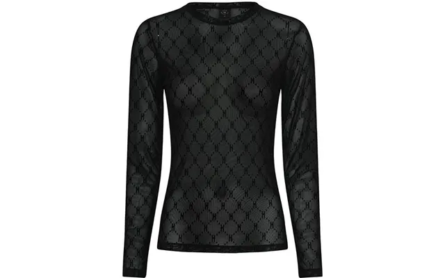 Hype The Detail Mesh Blouse - Black