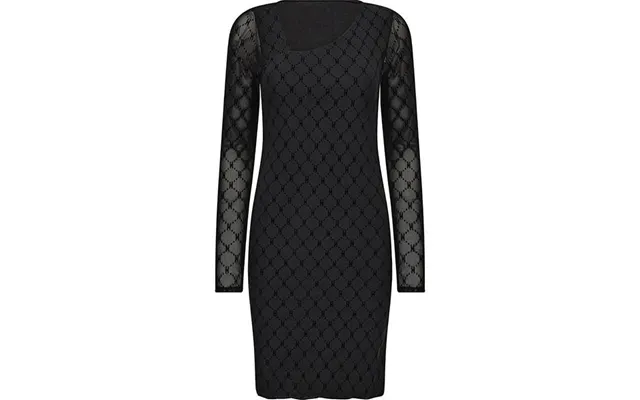 Hype The Detail Mesh Dress - Black Erling Christensen Møbler