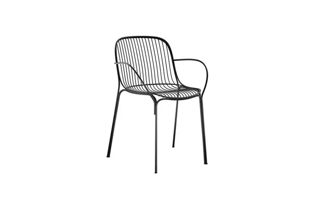 Kartell Hiray Havestol Med Armlæn - Sort Erling Christensen Møbler
