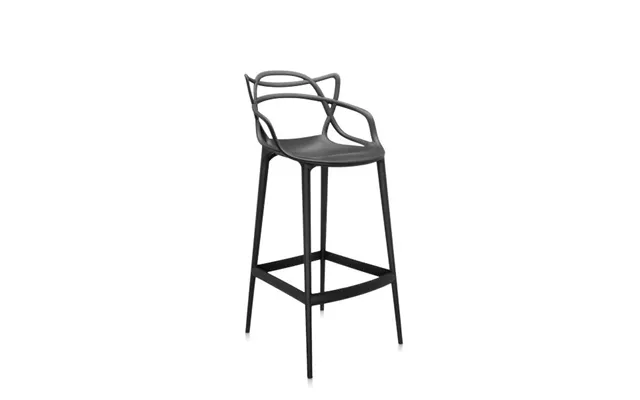 Kartell Masters Stool Barstol Black - 65cm. Erling Christensen Møbler