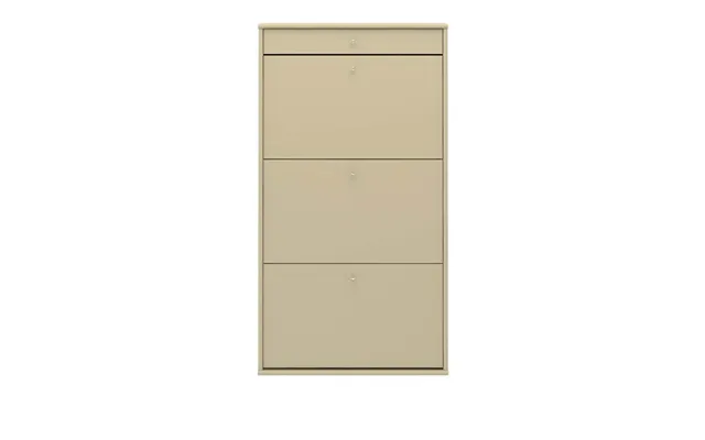 Mistral Skoskab Med 4 Skuffer - Beige 99 Beige Erling Christensen Møbler