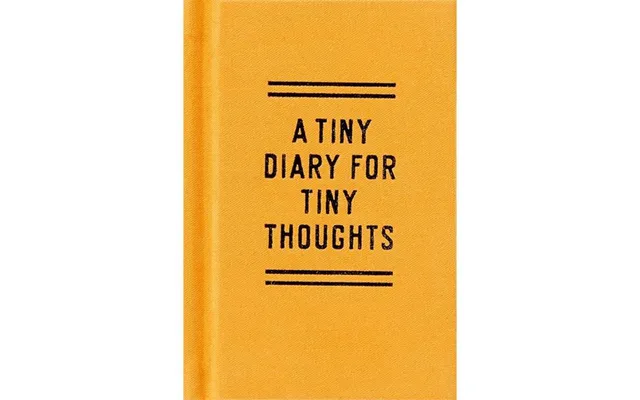 New Mags Tiny Diary For Tiny Thoughts Erling Christensen Møbler
