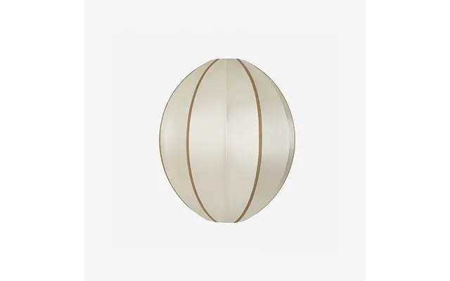 Oi Soi Oi Indochina Oval Lampeskærm B - Off White Amber Erling Christensen Møbler