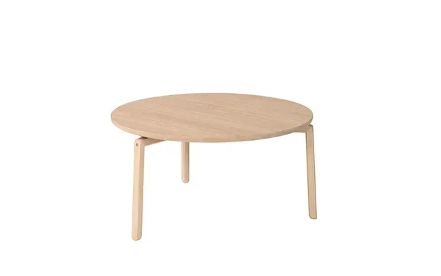 Pbj Designhouse Pbj Sirea Sofabord Ø 60 Cm - Natur Lakeret Eg