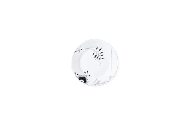 Royal Copenhagen Sort Mega Riflet Tallerken - 19 Cm product image