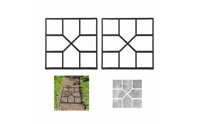 2x Betonformsæt
