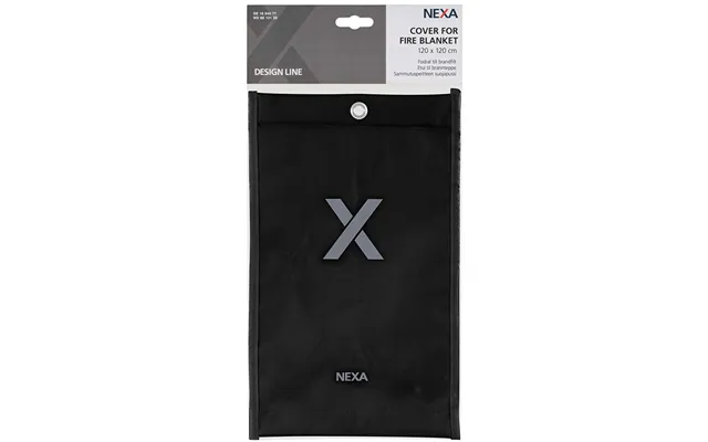 Bag-120 Smd Etui Til Brandtæppe 120x120 Sv