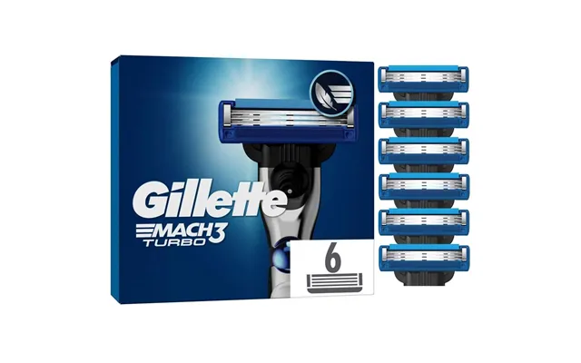 Barberblade Mach3 Turbo 6 Stk