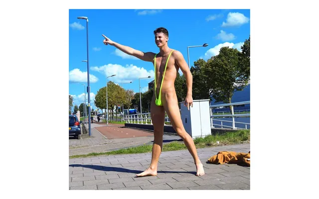 Borat, Mankini - Neongrøn