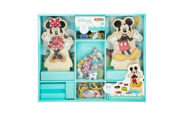 Disney Minnie Kjoler Træ Magnetisk Sæt