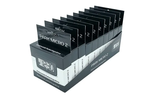 Elektronisk P-skive 10-pak Displaystativ