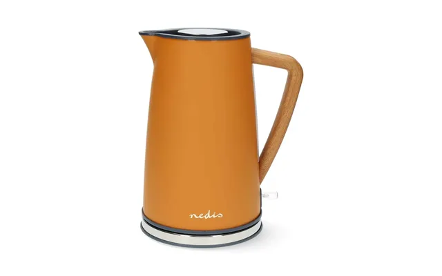 Elkedel 1.7 L Soft-touch Orange Drejelig 360 Grader Skjult Varmeelement Strix -controller Beskyttelse Mod Kogetørr