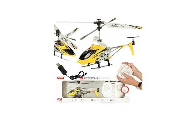 Fjernstyret 3-kanals Helikopter Med Usb-oplader