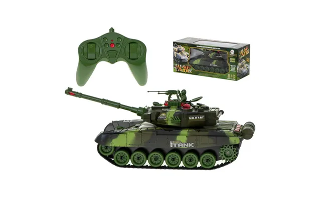 Fjernstyret Tank Med Lyd Og Infrarød Kamp