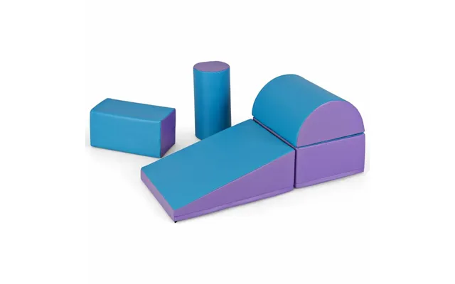 Foam Play Blocks Sæt 5-delt Klatre- Og Kravlesjov