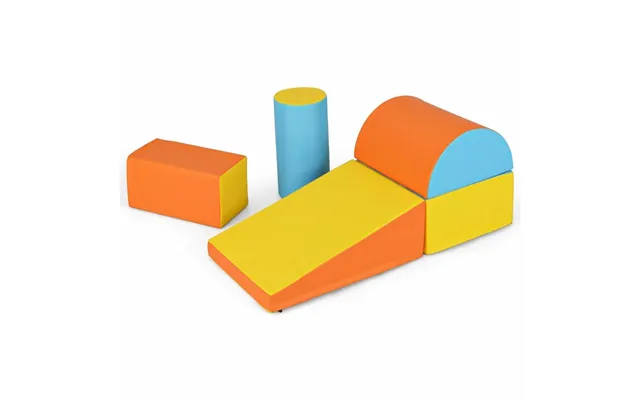 Foam Play Blocks Set Blødt - Sikkert Og Sjovt For Børn