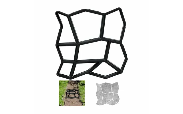 Gipsform 9 Kamre 35 X 35 Cm