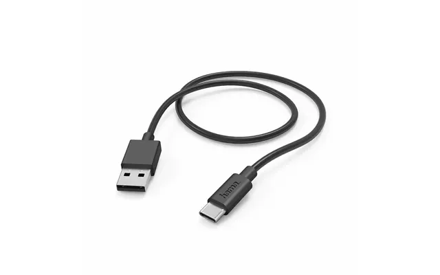 Hama Ladekabel Usb-a Til Usb-c Sort 1,0m