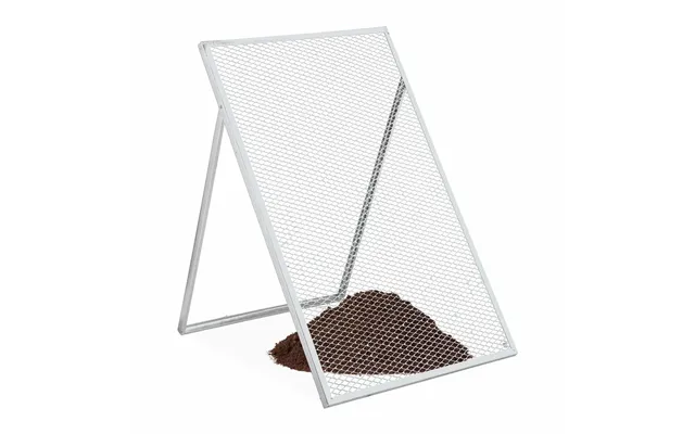 Havesigte 100x60 Cm Galvaniseret Stål - Foldbar