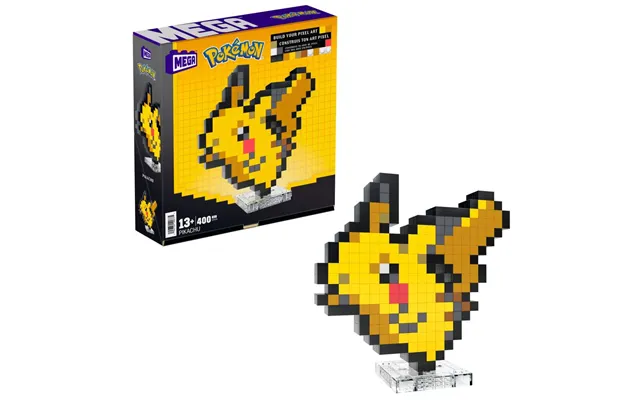 Mega Pokémon Pixel Art Pikachu
