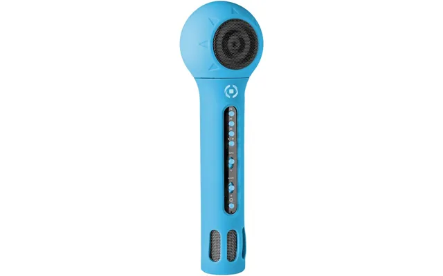 Mikrofon Med Bluetooth Højttaler Blå