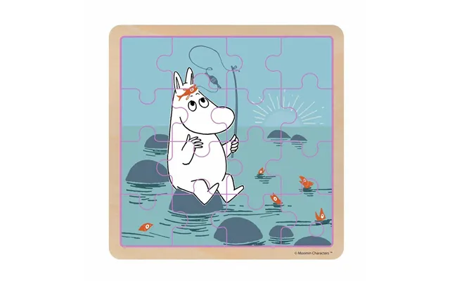 Mumin Træpuslespil Fiskeri
