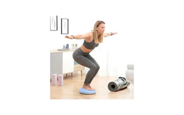 Oppustelig Balancepude Med Pumpe