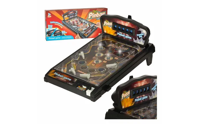 Pinball Flipper Bord Arkadespil Med Lys Og Musik