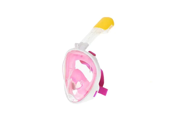 Pink Snorkelmaske S M Med Tørrør Og Nettaske