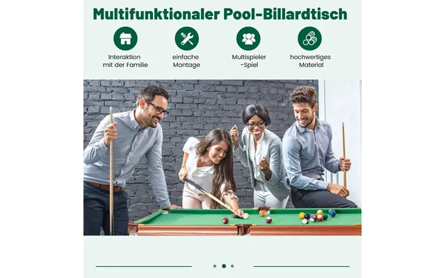 Sammenklappeligt Billardbordsæt Kompakt - Holdbart