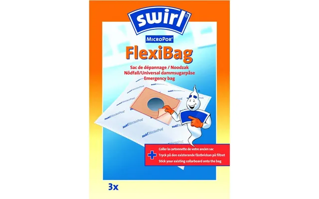 Støvsugerposer Sos Flexibag 3stk X 3stk Dfp