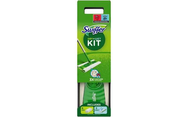 Sweeper Starter Kit 1 Rengøringsmoppe - Tør Og Våd