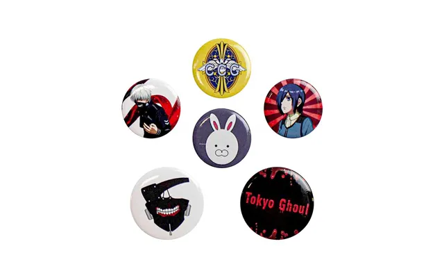 Tokyo Ghoul - 6x Pins