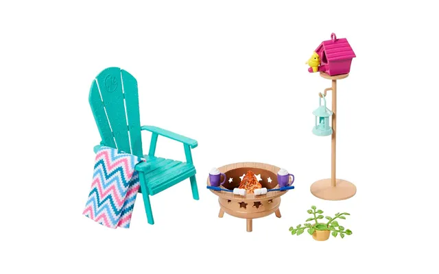 Barbie Møbler Og Tilbehør Backyard Patio